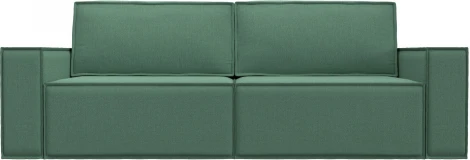Диван прямой Куба (Зеленый/Рогожка) Лига Диванов арт.124095