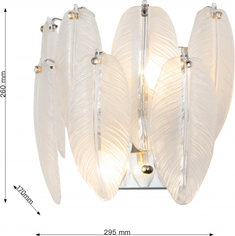 Бра Favourite Beluta 3018-2W (220V, перо)