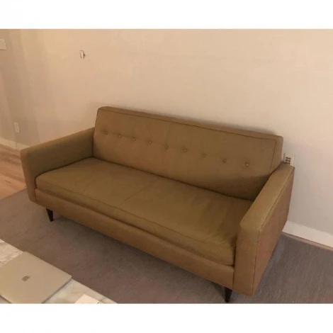 Диван Bantam Sofa Пепельно-серый