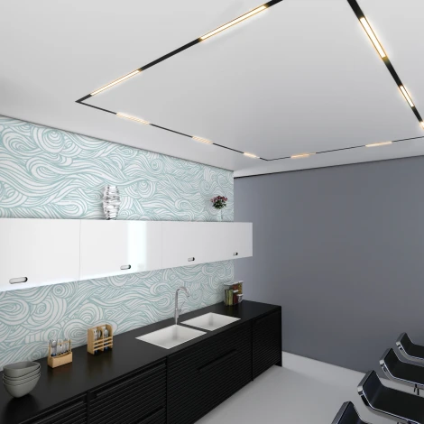 Трековый светильник Elektrostandard Slim Magneti L02 85002/01 20W 3000K (черный)