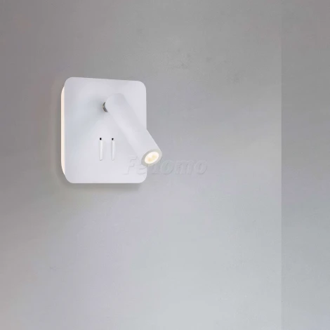 Настенный светильник (бра) Ios 176 3000К 9Вт IP 20 LED Maytoni Technical C175-WL-01-6W-W (220V, выключатель)