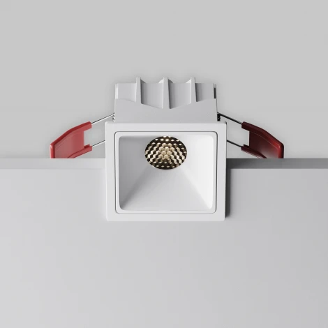 Встраиваемый светильник Maytoni Alfa LED DL043-01-10W4K-SQ-W-1 (220V)