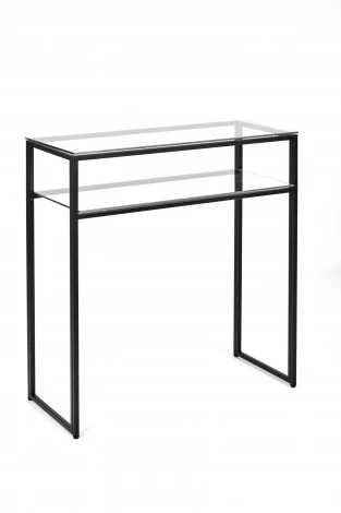 Консольный стол AllConsoles 1043-CB clear черный муар