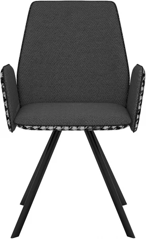 Стул DikLine 293 поворотный SB5/A3 серый, ножки черные арт.00-00075739