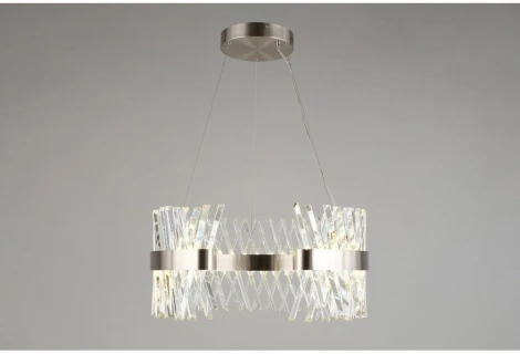 Подвесная люстра Omnilux Strasatti OML-99913-62 (LED, 220V, хрусталь, на тросе, круглые)