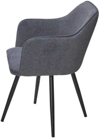 Стул FORT 360 град. поворот. NS13 Графит, букле / черный каркас, М-City