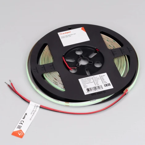 Светодиодная лента COB-X480-8mm 24V Sky Blue (8 W/m, IP20, 5m) (Arlight) 047740