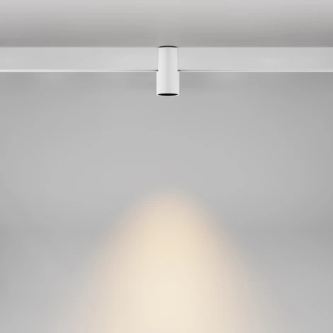 Трековый светильник магнитный 48V Maytoni Alfa TR122-2-7W3K-W (LED, круглые)
