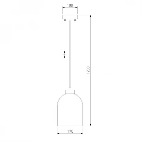 Подвесной светильник Eurosvet Tandem 50119/1 никель (220V, на проводе, круглые)