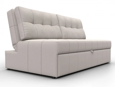 Диван прямой Лига-107 (160) (ЛДСП,Брус,Фанера,Замша/Бежевый) Лига Диванов 134940