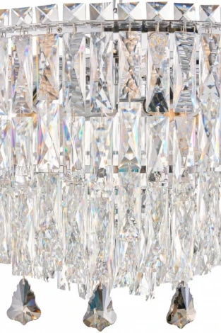 Подвесная люстра Fluorite The Empress FL1062-14P (220V, хрусталь, на цепи, круглые)