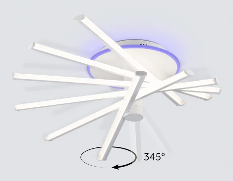Потолочная люстра светодиодная с пультом Ambrella Comfort FL6231