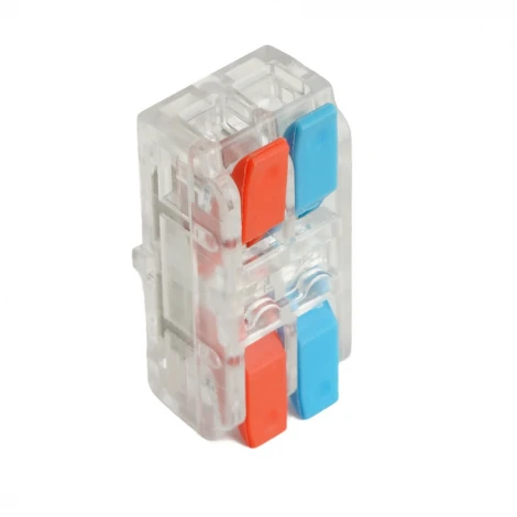 Клемма супер-компактная проходная 10 шт. Stekker 49784