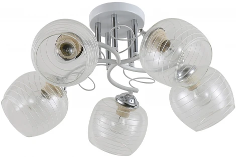 Потолочная люстра на штанге Rivoli Estefany 9131-305 (220V, круглые)