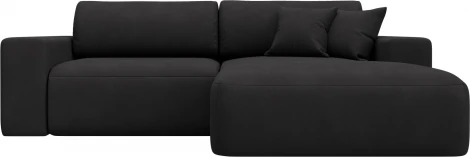 Диван угловой Лига-036 НПБ Классик правый угол Лига Диванов (Замша) арт.127740