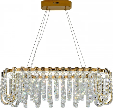 Подвесная люстра Zortes Amanda ZRS.30514.23, Мощность - 30вт (LED, 220V, хрусталь, на тросе, круглые, IP21)