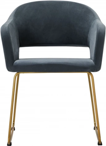 Кресло Oscar Diag grey/Линк золото R-Home арт.410118144h_Diag grey