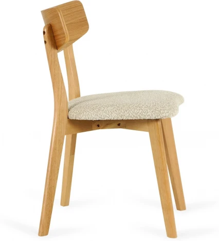 Стул Oxville ОГОГО Обстановочка! (Массив дерева,Букле/Бежевый) арт.920341