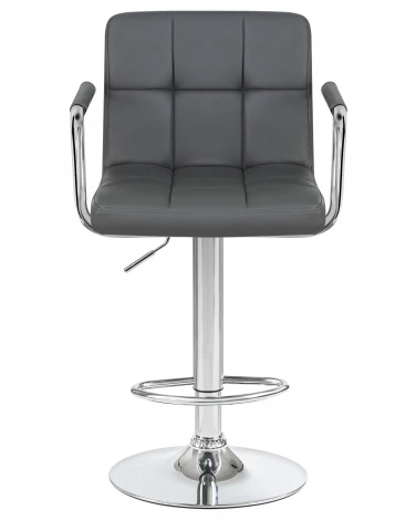 Стул барный KRUGER ARM (серый)