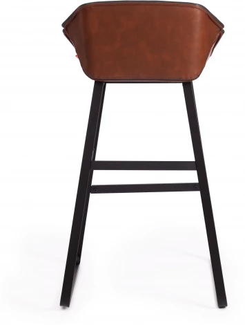 Стул барный DORO (mod. 9088S) пластик/металл, 53,5 х 52 74 97,5 см , Grey (Cерый) 7 / Brown (Коричневый) 9 черный Tetchair 15531