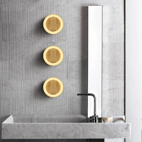 Бра Loke D20 Red ImperiumLoft Loke01 (101750-26) (LED, 220V, круглые)