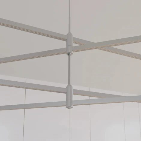 Коннектор жесткий ART-APRIORI-CON-ROD-E-L186 (TN, вертикальный) (Arlight, IP20 Металл) 047819