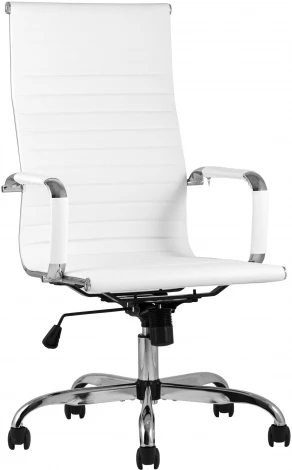 Кресло руководителя TopChairs City белое УТ000001922