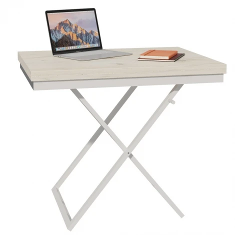 Стол-трансформер Манхэттен гаскон светлый пайн/крем Mebelik 009579