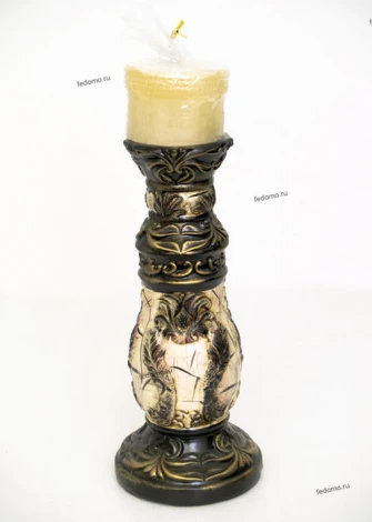 Посвечник керамический snowlight