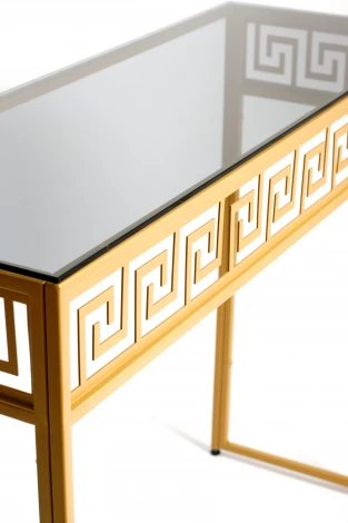 Консольный стол AllConsoles 1061-CG grey золотой