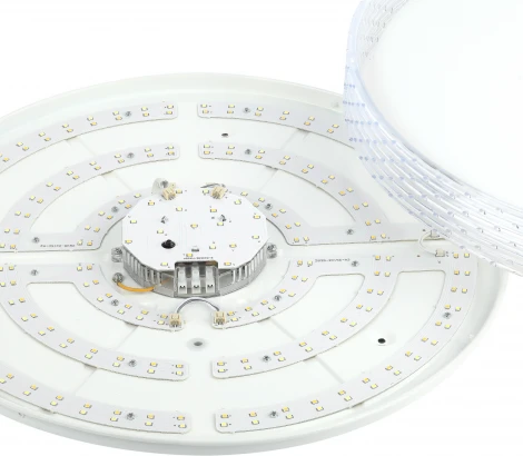 Потолочный светильник круглый светодиодный с пультом регулировкой цветовой температуры и яркости ЭРА SPB-6-70-RC LIM (220V, круглые, звездное небо)