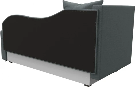 Кушетка Гармония левая (Серый/Рогожка) Лига Диванов арт.125839L