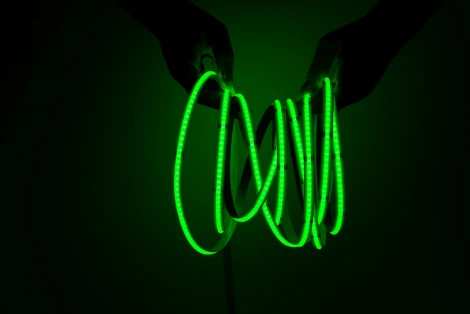 Светодиодная лента 480S-RGB, 9,6Вт/м, RGB, 24V DC, IP20, 5м Fiberli 480S 12840204