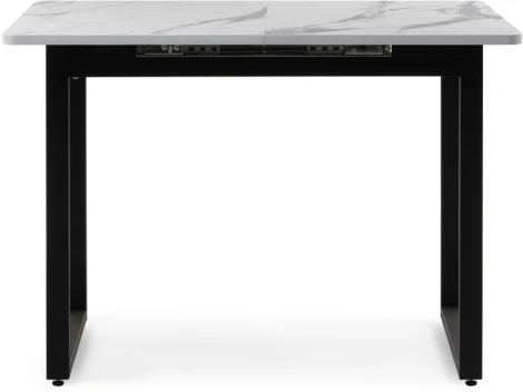 Стол деревянный Кэрин белый / черный 464909 Woodville
