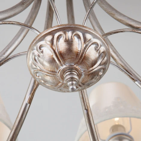 Потолочная люстра Eurosvet Incanto 60069/8 серебро (220V)