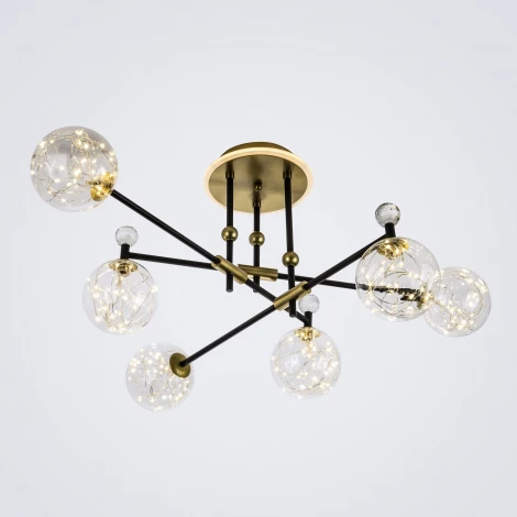 Потолочная люстра светодиодная на штанге с регулировкой цветовой температуры Modelux MODELUX ML.6079.6