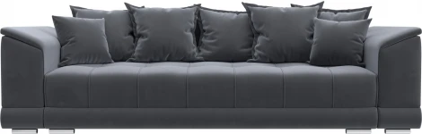 Диван прямой НордСтар НПБ Лига Диванов (Велюр) арт.129452