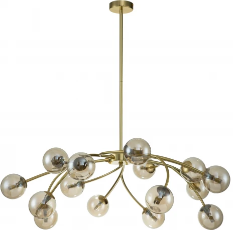 Люстра потолочная на штанге Intero V000226 (11024/15R Gold)