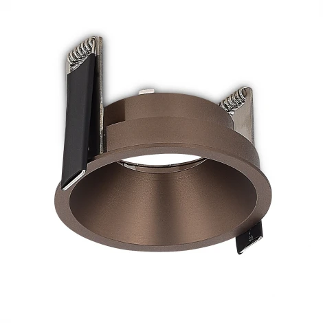 Светильник встраиваемый Donolux Munich DL18030R1DBronze под лампу GU10 шлифованная темная бронза