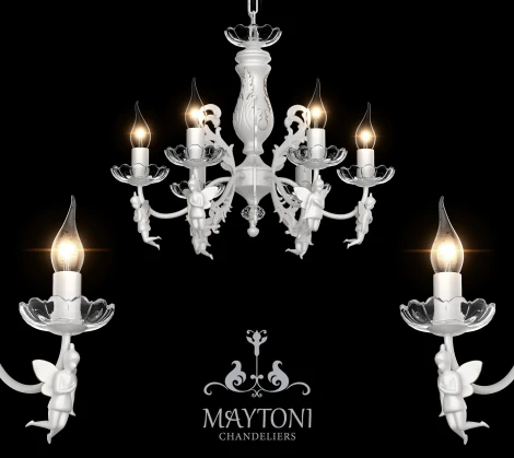 Подвесная люстра Maytoni Elegant 44 ARM392-06-W