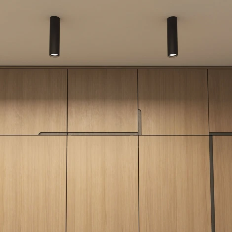 Накладной точечный светильник Denkirs DK2000 DK2052-BK (220V, круглые)