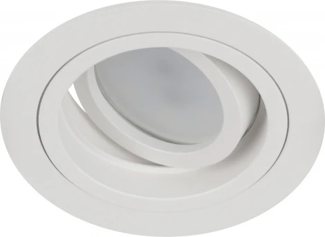 Встраиваемый точечный светильник ЭРА KL84 WH (12V, круглые)