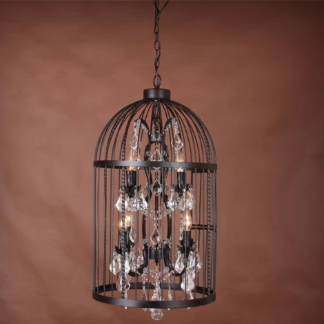 Подвесная люстра Loft It Vintage Birdcage LOFT1891/8 подсвечник