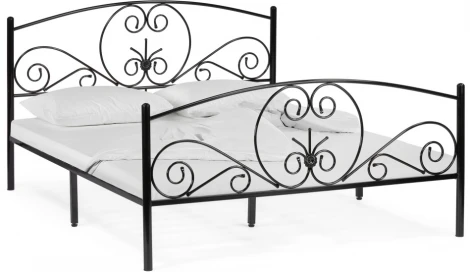 Кровать Woodville Нерика 180х200 черная