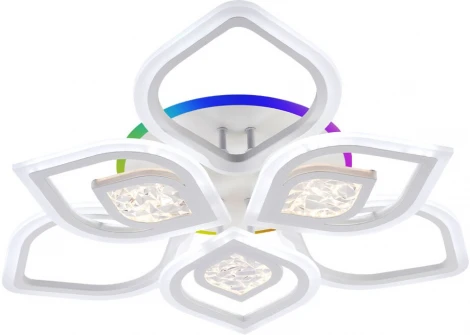 Потолочная люстра Seven Fires Dzhena SF5050/10C-WT-RGB