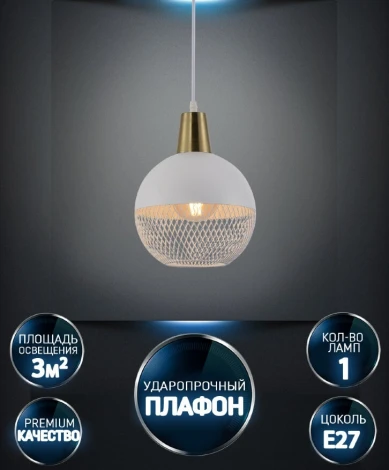 Подвесной светильник Wedo Light Gazania WD4001/1P-CO-WT