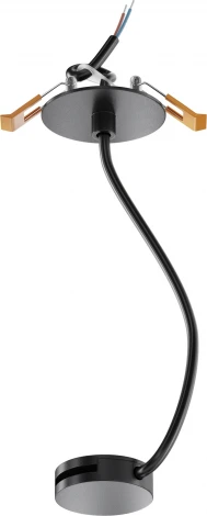 Коннектор питания встраиваемый черный Maytoni Accessories for system Parity TRA130RWC-2B (48V)