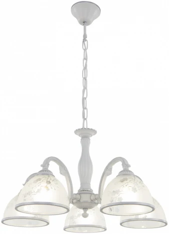 Подвесная люстра Arte Milano AM349737 349737/5 WT+SL (220V, на цепи)