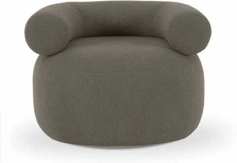 Кресло Tirella ОГОГО (арт.832794), (Искусственный мех/Бежевый)