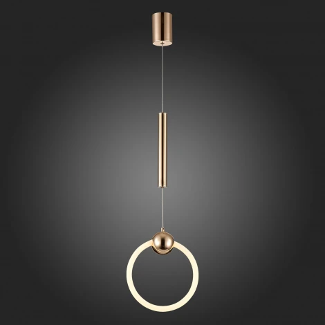 Подвесной светильник ST Luce Giera SL1578.203.01 (LED, 220V, на проводе, кольцо)